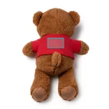FT1548-Ursulet-de-plus-cu-tricou-din-poliester-KODA-ROSU