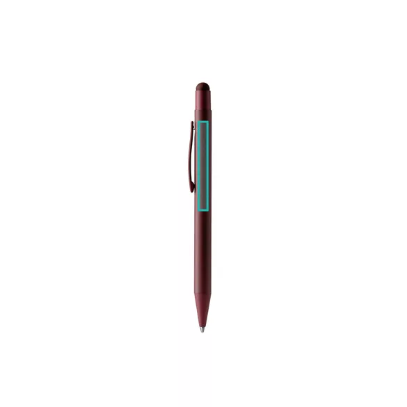 BL1599-Pix-de-metal-cu-finisaj-mat-elegant-asortat-cu-stylusul-LEONI-ROSU-INCHIS