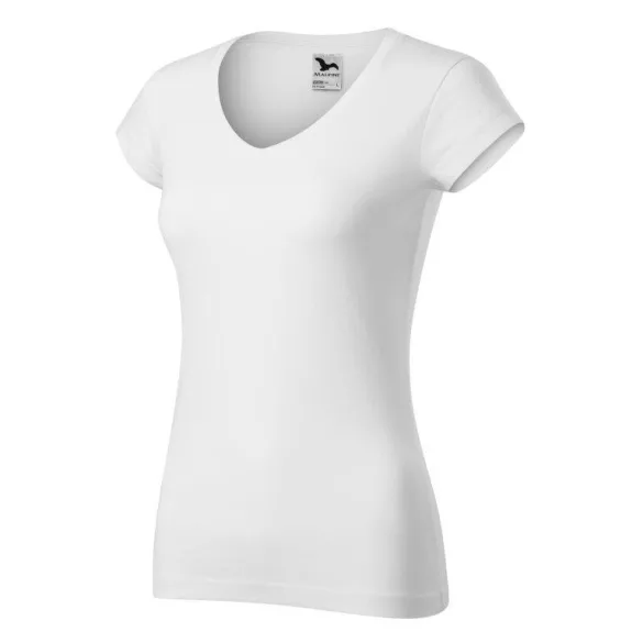 1620012-Tricou-pentru-dama-Fit-V-neck-Alb-MALFINI