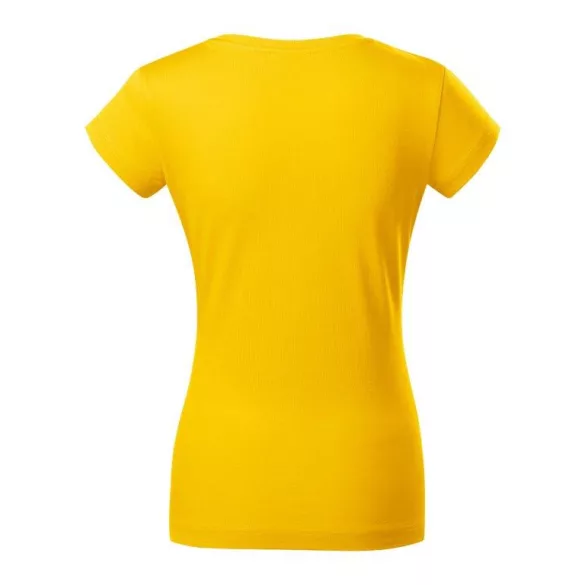 1620412-Tricou-pentru-dama-Fit-V-neck-Galben-MALFINI