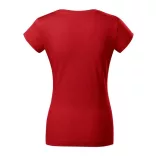 1620712-Tricou-pentru-dama-Fit-V-neck-Rosu-MALFINI