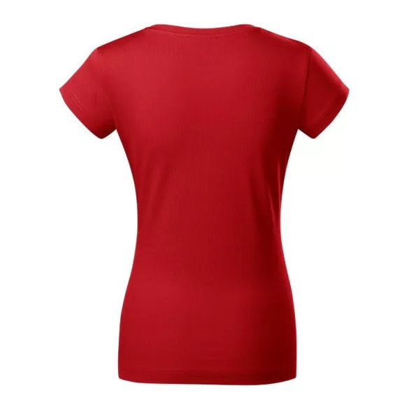 1620712-Tricou-pentru-dama-Fit-V-neck-Rosu-MALFINI