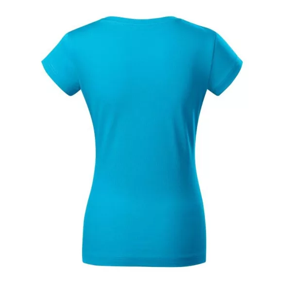 1624412-Tricou-pentru-dama-Fit-V-neck-Turcoaz-MALFINI