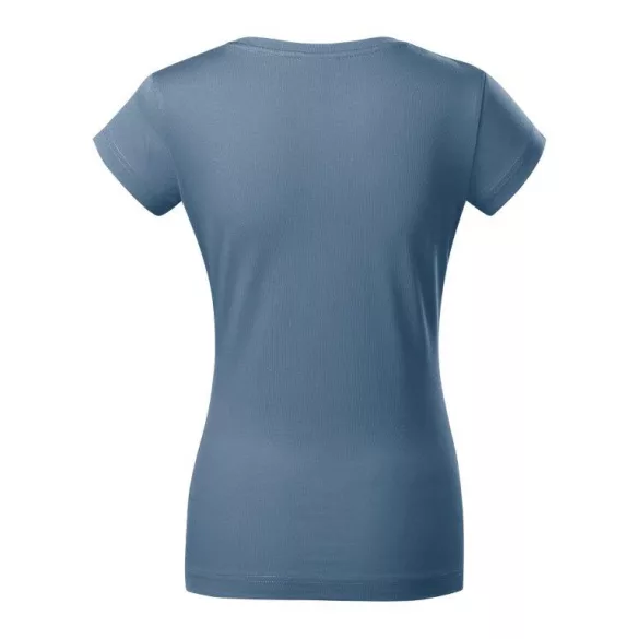 1626012-Tricou-pentru-dama-Fit-V-neck-Denim-MALFINI