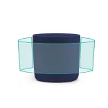 TZ1641-Cana-ceramica-cu-finisaj-mat-MOLIS-BLEUMARIN