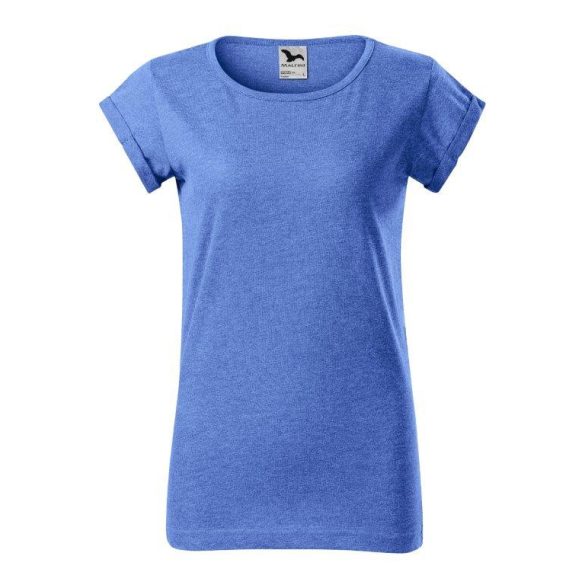 164m512-Tricou-pentru-dama-Fusion-Albastru-melanj-MALFINI