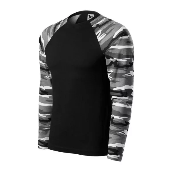 1663212-Tricou-unisex-Camouflage-LS-Camuflaj-gri-MALFINI