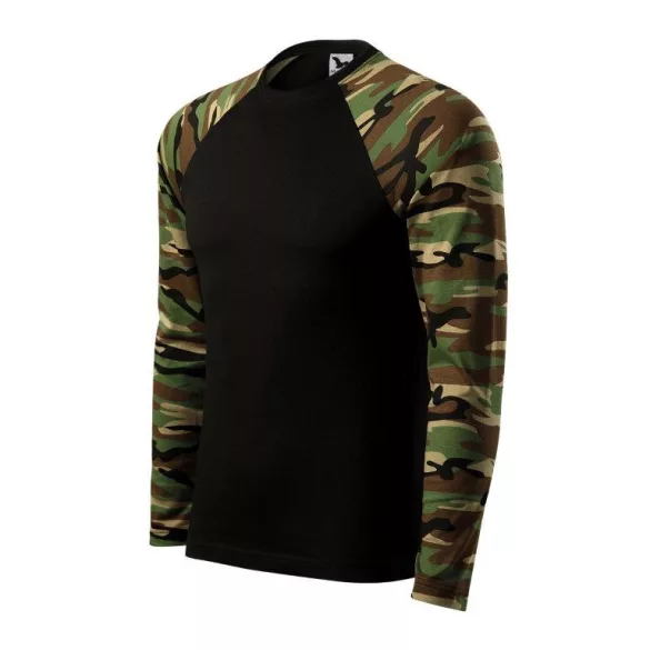 1663312-Tricou-unisex-Camouflage-LS-Camuflaj-maro-MALFINI
