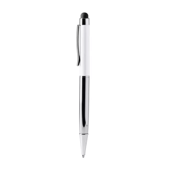 BL1678-Pix-cu-corp-din-aluminiu-reciclat-si-stylus-BRAVOS-ALB