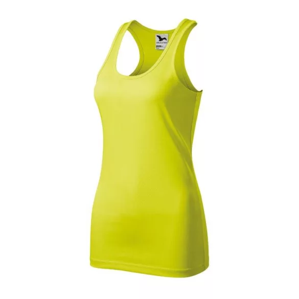 1679012-Maiou-pentru-dama-Racer-Galben-neon-MALFINI