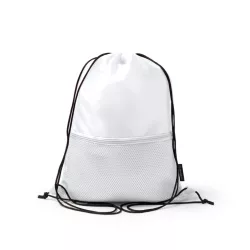 MO1681-Rucsac-cu-snur-din-RPET-210D-cu-buzunar-exterior-din-material-captusit-si-fermoar-MILAK-ALB