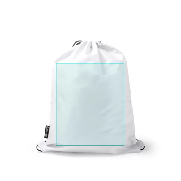 MO1681-Rucsac-cu-snur-din-RPET-210D-cu-buzunar-exterior-din-material-captusit-si-fermoar-MILAK-ALB