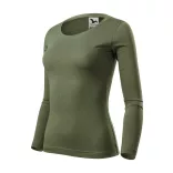 1690912-Tricou-pentru-dama-Fit-T-LS-Khaki-MALFINI
