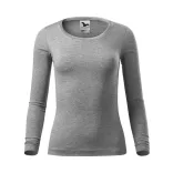 1691212-Tricou-pentru-dama-Fit-T-LS-Gri-inchis-MALFINI