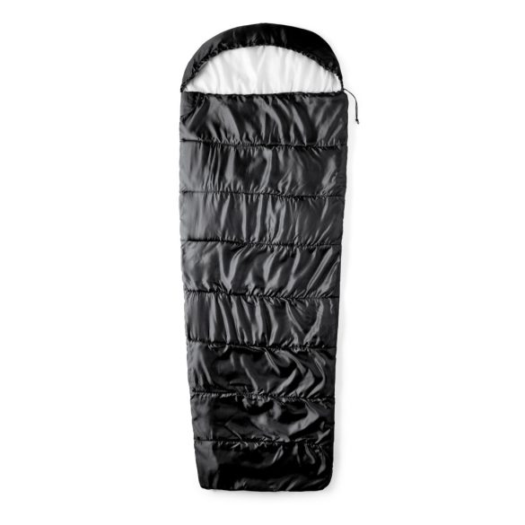 AC1692 - Sac de dormit captusit din poliester reciclat - TIDUR - NEGRU