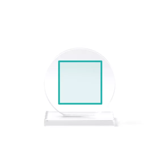 PR1703-Trofeu-din-sticla-cu-design-circular-si-baza-dreptunghiulara-GARAY-TRANSPARENT