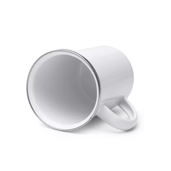 TZ1711-Cana-inalta-din-metal-emailat-cu-invelis-special-pentru-sublimare-ALEPO-ALB