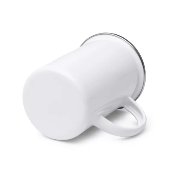 TZ1711-Cana-inalta-din-metal-emailat-cu-invelis-special-pentru-sublimare-ALEPO-ALB