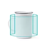 TZ1711-Cana-inalta-din-metal-emailat-cu-invelis-special-pentru-sublimare-ALEPO-ALB