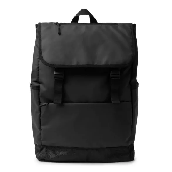 MO1743-Rucsac-cu-clapeta-din-piele-PU-TROIS-NEGRU