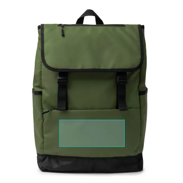 MO1743-Rucsac-cu-clapeta-din-piele-PU-TROIS-VERDE-INCHIS