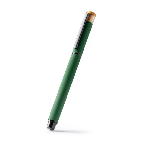 BL1767-Pix-roller-din-aluminiu-reiclat-si-finisaj-mat-din-cauciuc-LINDBERG-VERDE-INCHIS