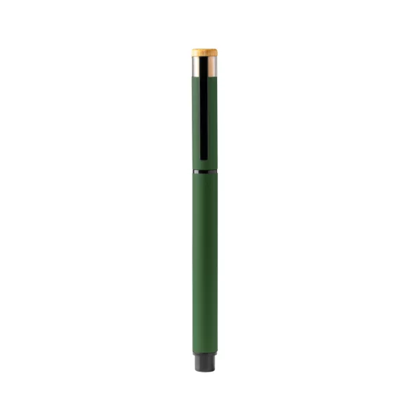 BL1767-Pix-roller-din-aluminiu-reiclat-si-finisaj-mat-din-cauciuc-LINDBERG-VERDE-INCHIS