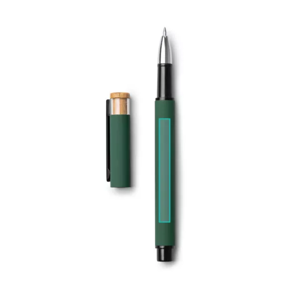 BL1767-Pix-roller-din-aluminiu-reiclat-si-finisaj-mat-din-cauciuc-LINDBERG-VERDE-INCHIS