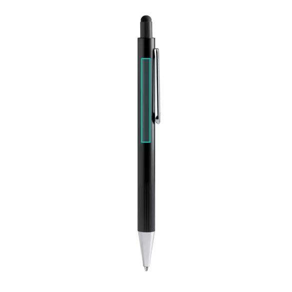 BL1770-Pix-din-aluminiu-cu-grip-striat-si-stylus-GARET-NEGRU