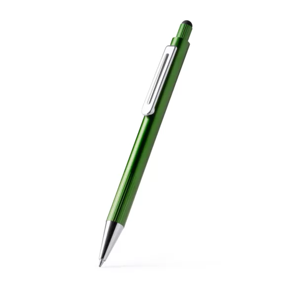BL1770-Pix-din-aluminiu-cu-grip-striat-si-stylus-GARET-VERDE-TEI