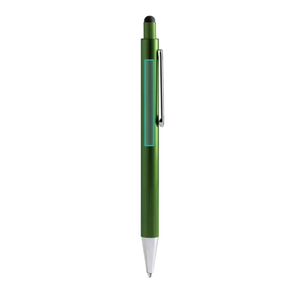 BL1770-Pix-din-aluminiu-cu-grip-striat-si-stylus-GARET-VERDE-TEI