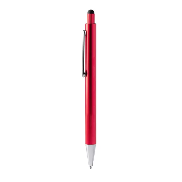 BL1770-Pix-din-aluminiu-cu-grip-striat-si-stylus-GARET-ROSU