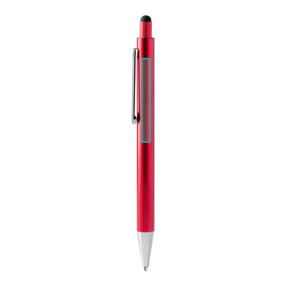 BL1770-Pix-din-aluminiu-cu-grip-striat-si-stylus-GARET-ROSU