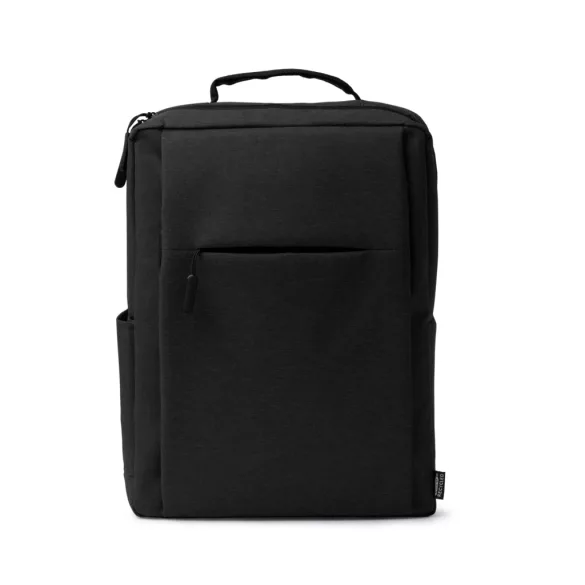 MO1776-Rucsac-fabricat-din-RPET-600D-cu-finisaj-pestrit-BRUSON-NEGRU