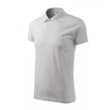 2020313-Tricou-polo-pentru-barbati-Single-J.-Gri-deschis