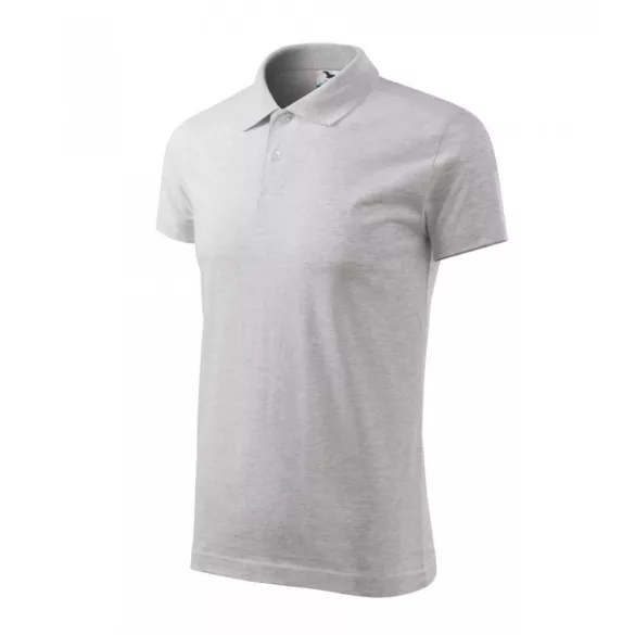 2020313-Tricou-polo-pentru-barbati-Single-J.-Gri-deschis