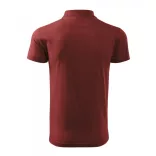 2021313-Tricou-polo-pentru-barbati-Single-J.-Rosu-bordo