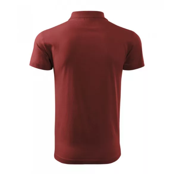 2021313-Tricou-polo-pentru-barbati-Single-J.-Rosu-bordo