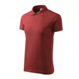 2021313-Tricou-polo-pentru-barbati-Single-J.-Rosu-bordo