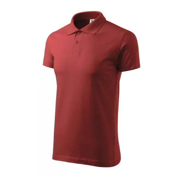 2021313-Tricou-polo-pentru-barbati-Single-J.-Rosu-bordo