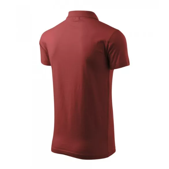 2021313-Tricou-polo-pentru-barbati-Single-J.-Rosu-bordo