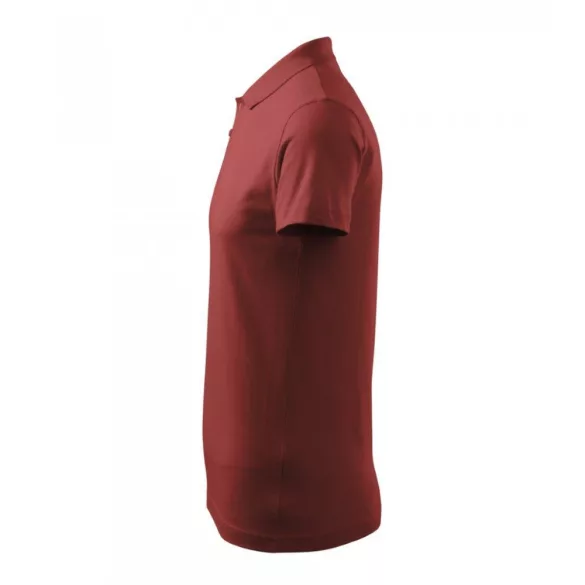 2021313-Tricou-polo-pentru-barbati-Single-J.-Rosu-bordo