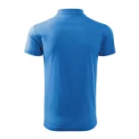 2021413-Tricou-polo-pentru-barbati-Single-J.-Albastru-azuriu