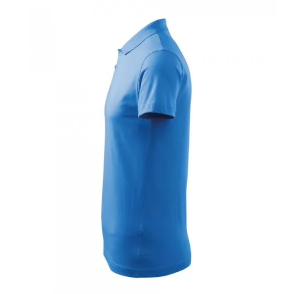 2021413-Tricou-polo-pentru-barbati-Single-J.-Albastru-azuriu