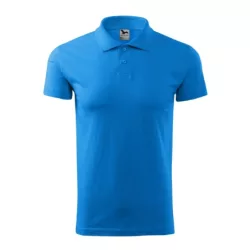   2027013 - Tricou polo pentru barbati - Single J. - [Snorkel blue]
