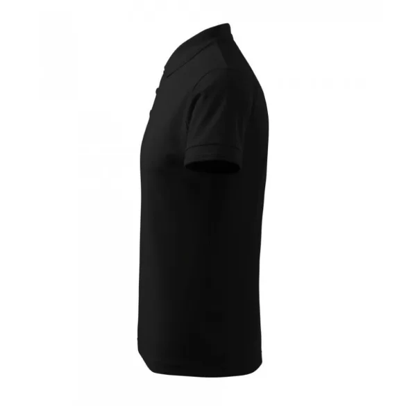 2030113-Tricou-polo-pentru-barbati-Pique-Polo-Negru