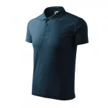 2030213-Tricou-polo-pentru-barbati-Pique-Polo-Albastru-marin