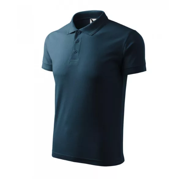 2030213-Tricou-polo-pentru-barbati-Pique-Polo-Albastru-marin