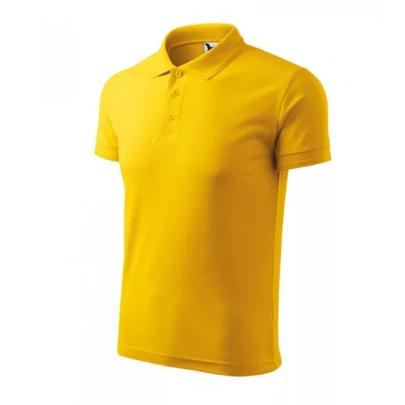 2030413-Tricou-polo-pentru-barbati-Pique-Polo-Galben