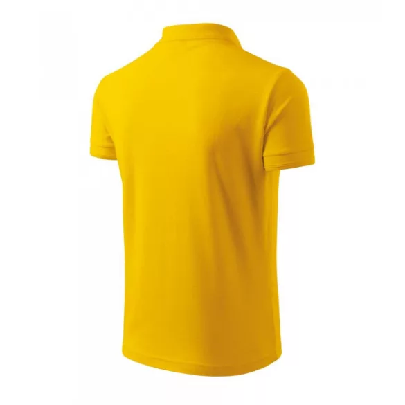 2030413-Tricou-polo-pentru-barbati-Pique-Polo-Galben